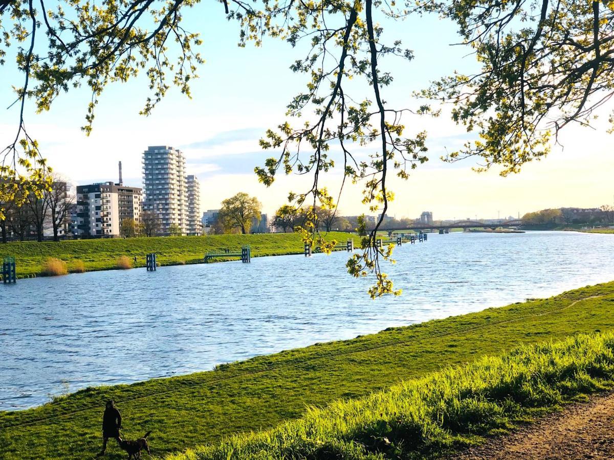 Apartament Z Tarasem I Widokiem Na Odre Vratislav Exteriér fotografie